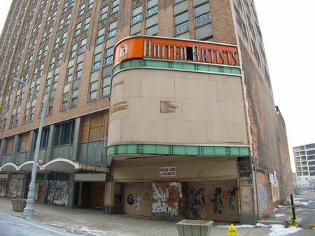 United Artists Theatre - Recent Marquee Shot